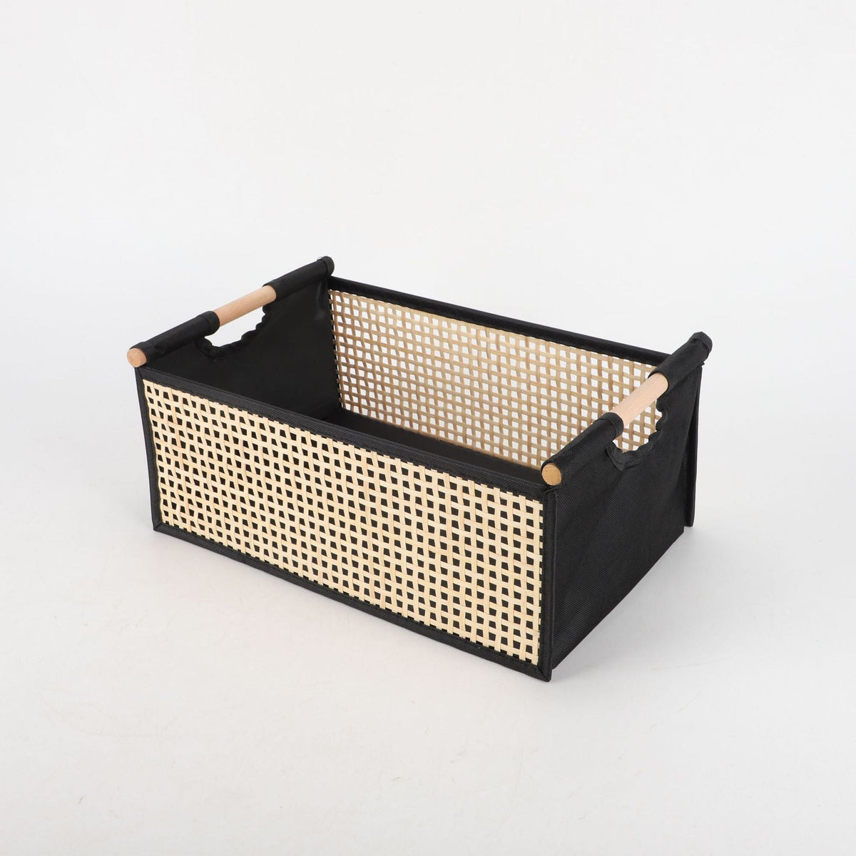 Multifunctional Storage Bowl made of Bamboo and Textile | Thrascher