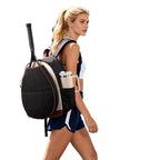 Multifunctional Tennis Backpack with Shoe and Bottle Compartments, view 5