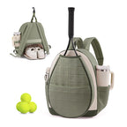 Multifunctional Tennis Backpack with Shoe and Bottle Compartments, view 9