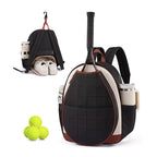 Multifunctional Tennis Backpack with Shoe and Bottle Compartments