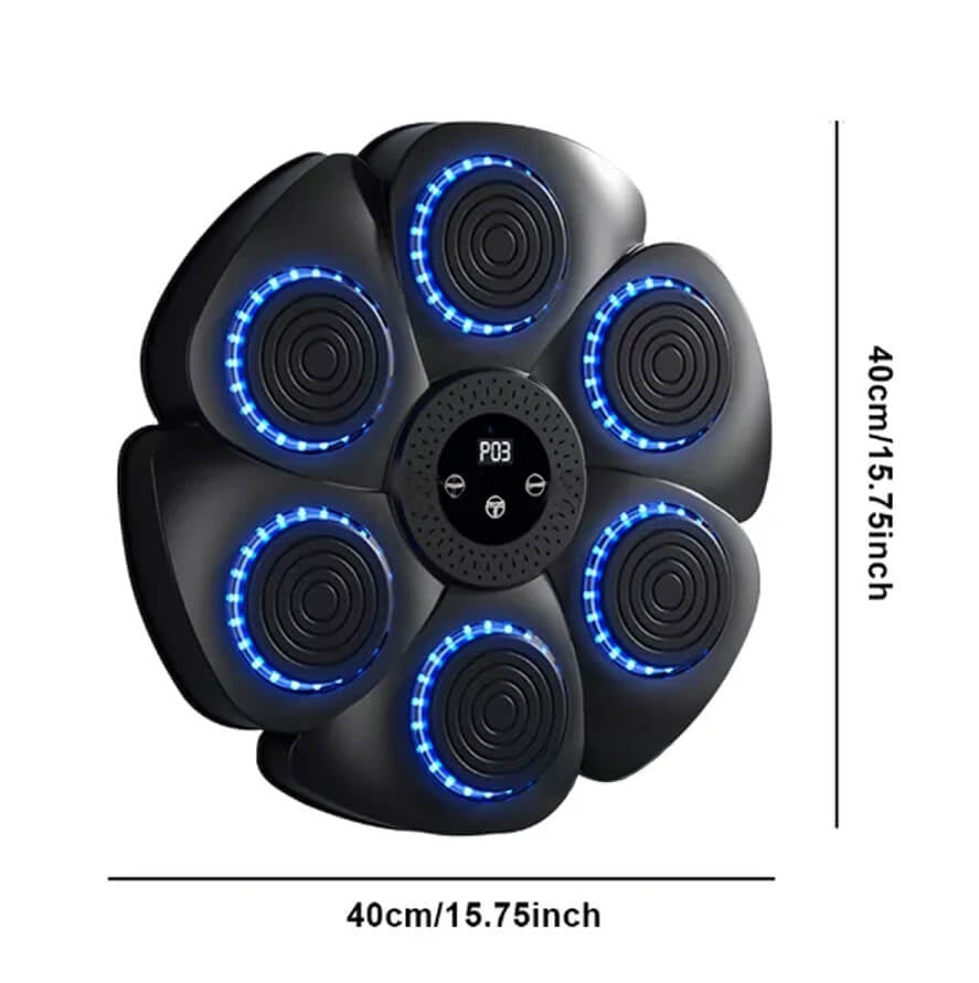 Music Boxing Training Pad with Interactive Targets and Rhythm Guidance, view 5