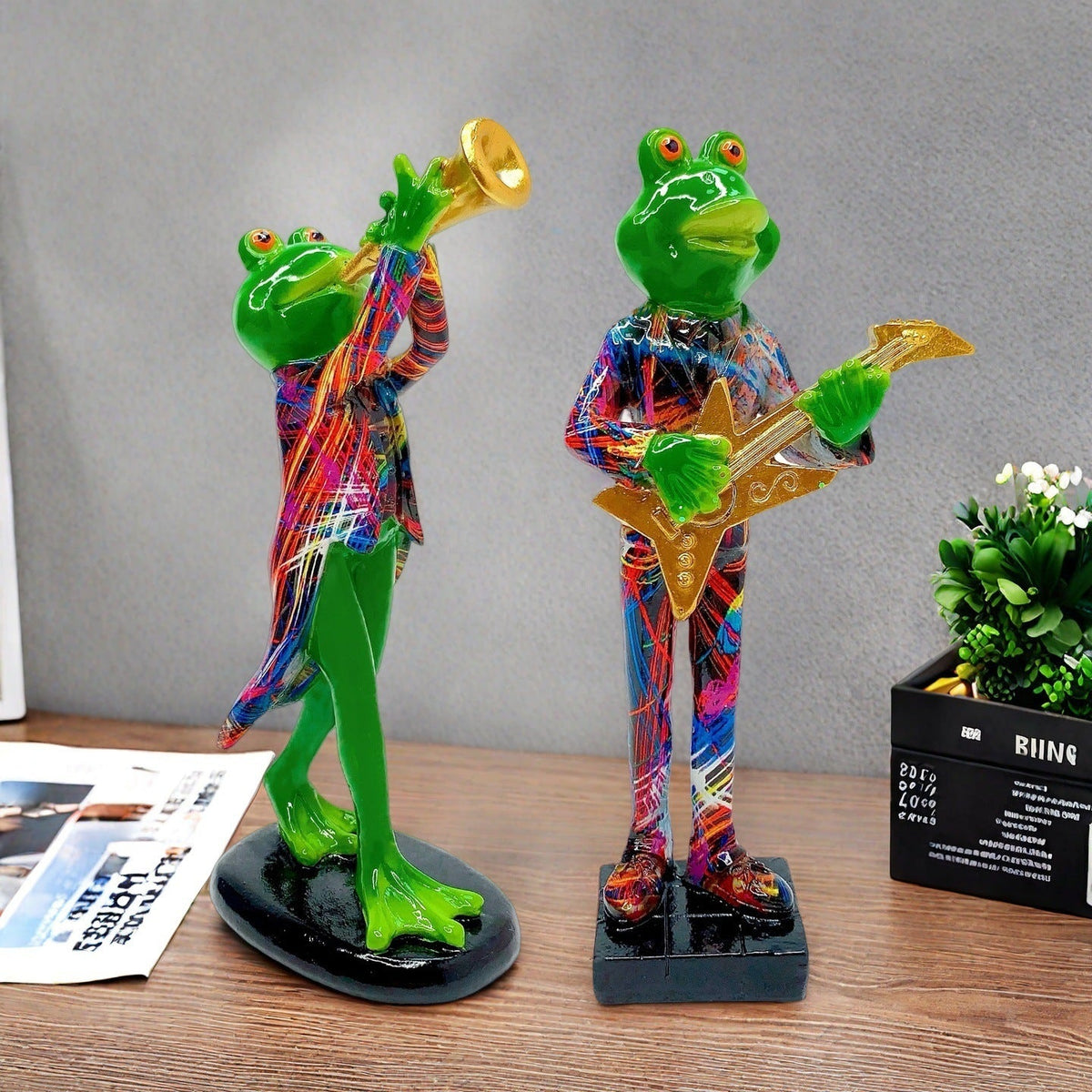 Musical Frog Figure | Thrascher