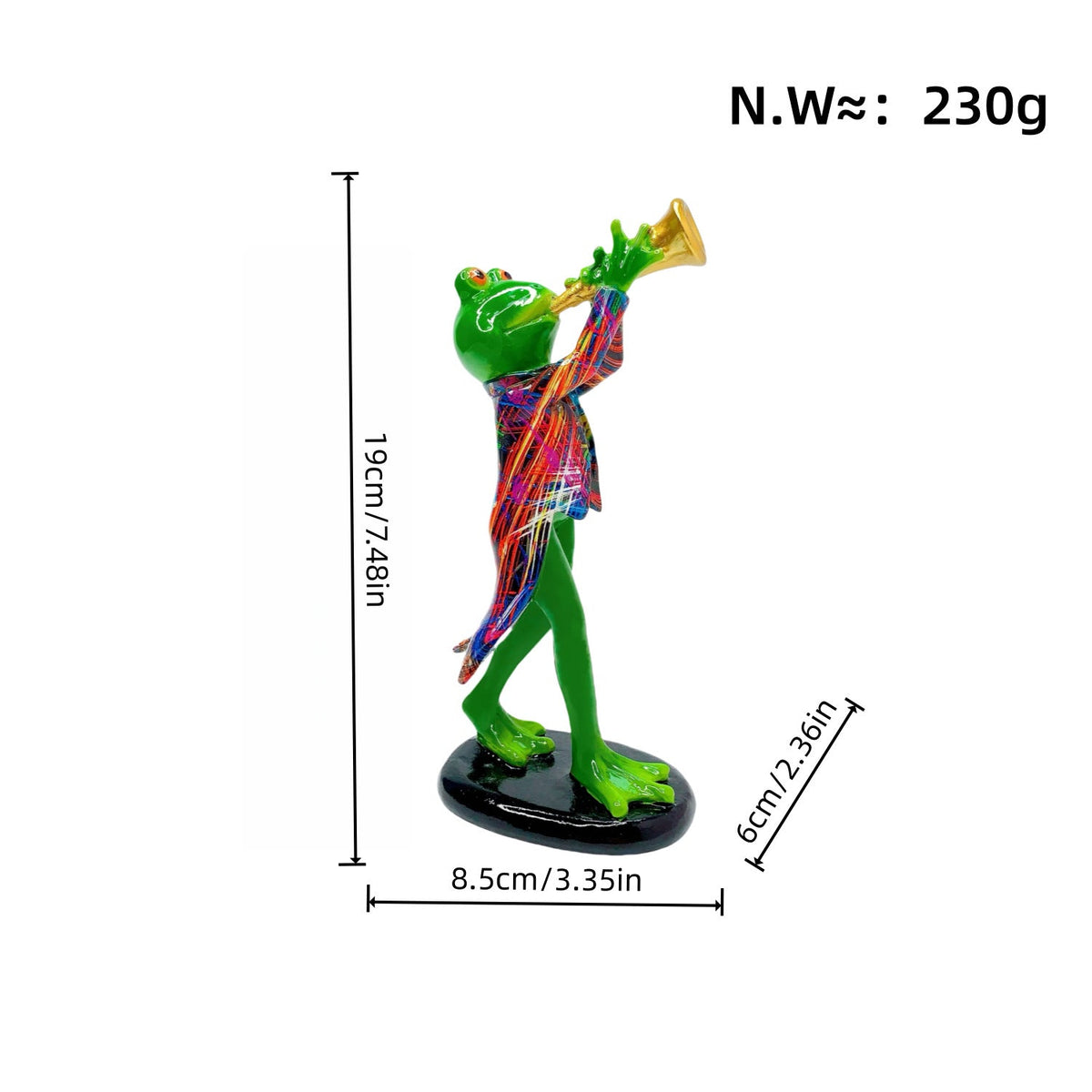 Musical Frog Figure | Thrascher
