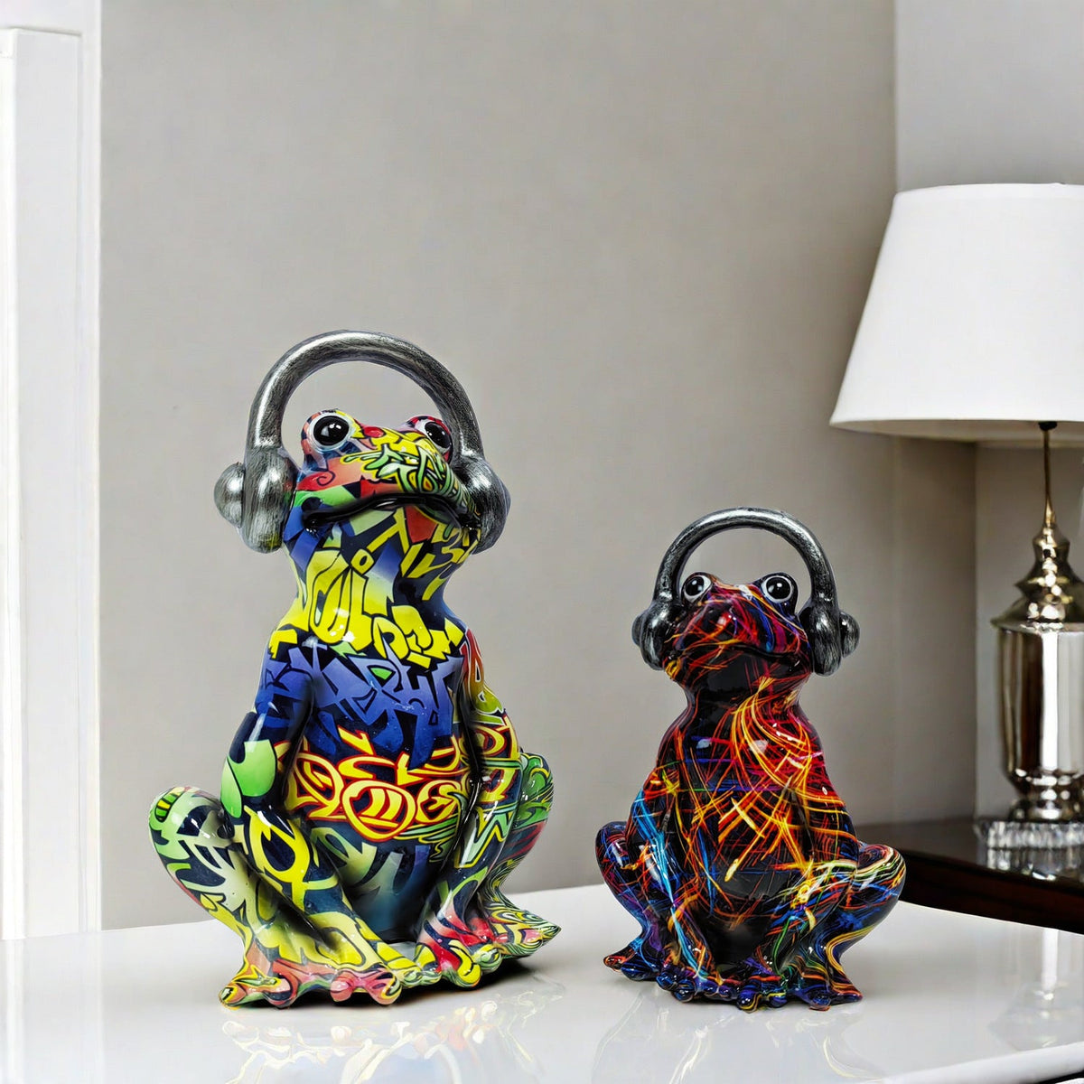 Musical Frog Sculpture | Thrascher