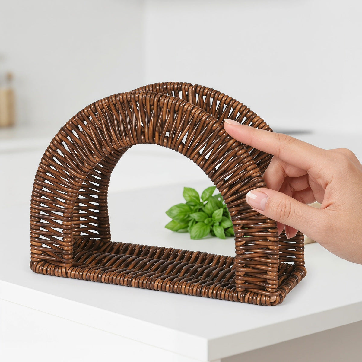 Napkin Holder Handwoven | Thrascher