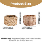 Napkin Ring Soft Textile Handwoven | Thrascher