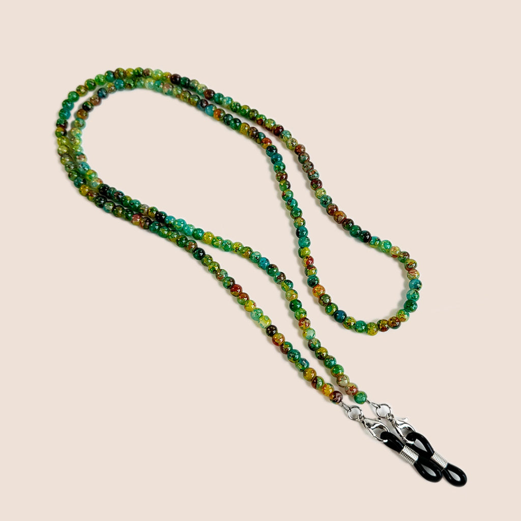Natural Amethyst Beaded Eyewear Chain with Secure Fastenings, view 11