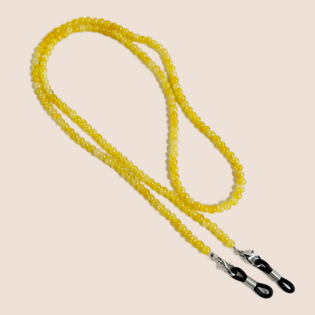 Natural Amethyst Beaded Eyewear Chain with Secure Fastenings, view 6