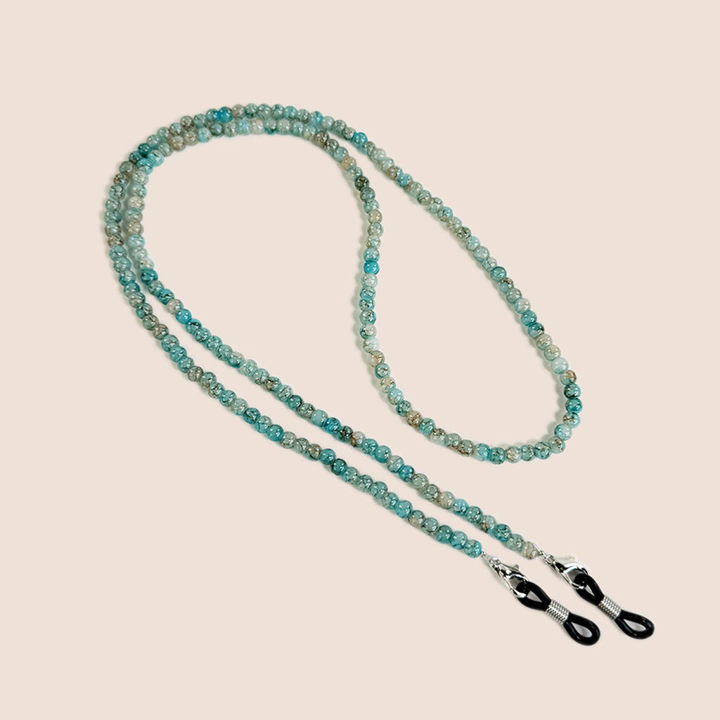 Natural Amethyst Beaded Eyewear Chain with Secure Fastenings, view 8