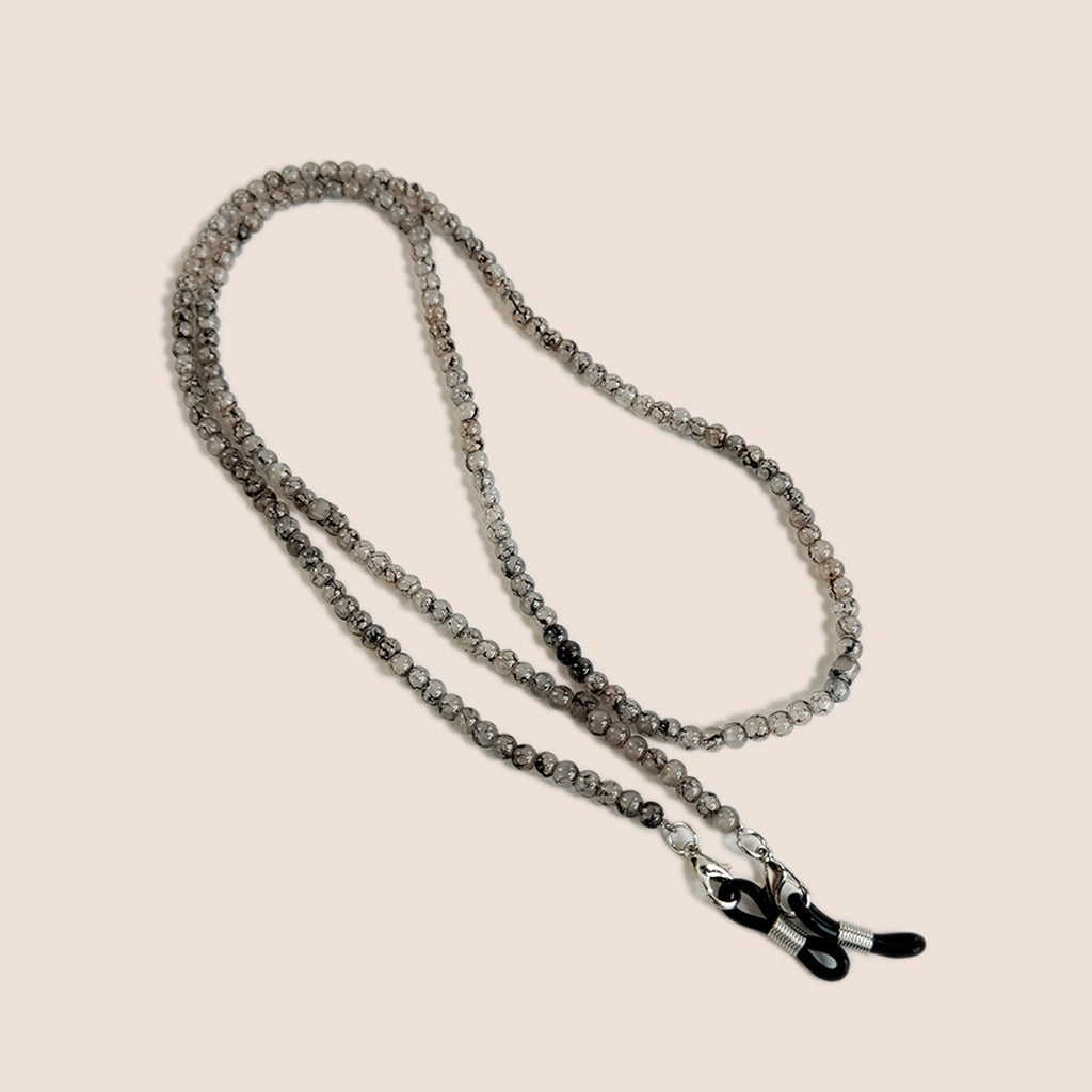 Natural Amethyst Beaded Eyewear Chain with Secure Fastenings, view 9