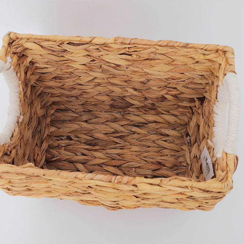 Natural Fiber Storage Basket Soft Textile Handwoven | Thrascher