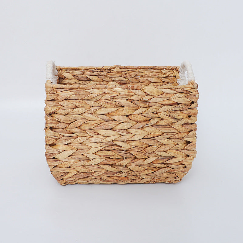 Natural Fiber Storage Basket Soft Textile Handwoven | Thrascher