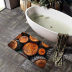 Natural Wood Grain Bath Mat | Thrascher