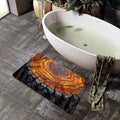 Natural Wood Grain Bath Mat | Thrascher