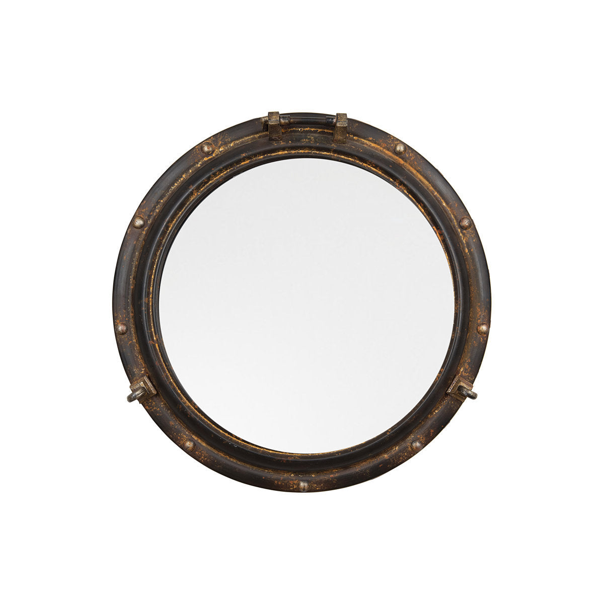 Nautical-Inspired Round Decorative Wall Mirror | Thrascher