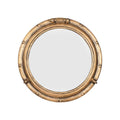 Nautical-Inspired Round Decorative Wall Mirror | Thrascher
