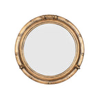 Nautical-Inspired Round Decorative Wall Mirror | Thrascher