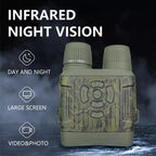 Night Vision Binoculars with Infrared, 1000ft Range and HD Display, view 3