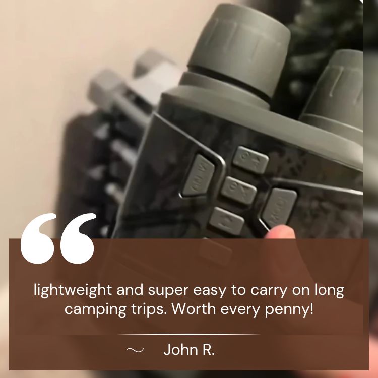 Night Vision Binoculars with Infrared, 1000ft Range and HD Display, view 4
