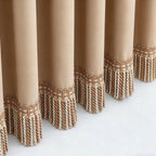 Noble Curtain with Fringe Trim | Thrascher