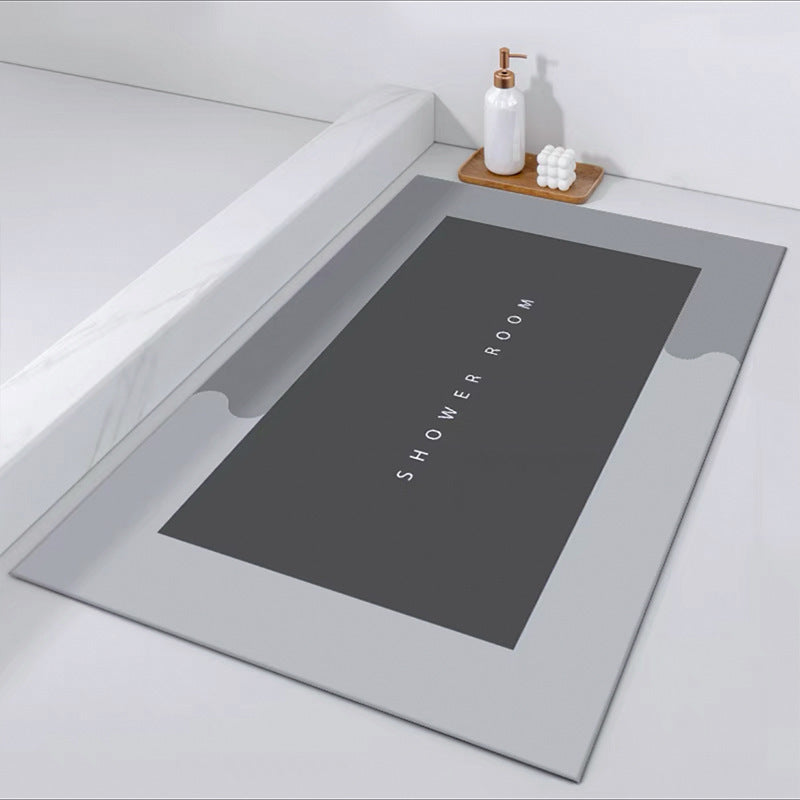 Non-Slip Oval Shower Mat | Thrascher