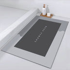 Non-Slip Oval Shower Mat | Thrascher