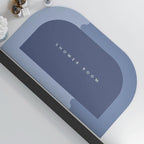 Non-Slip Oval Shower Mat | Thrascher