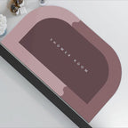 Non-Slip Oval Shower Mat | Thrascher