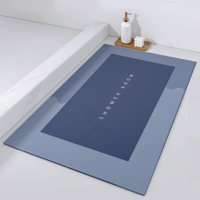 Non-Slip Oval Shower Mat | Thrascher