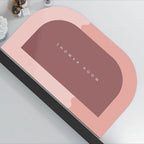 Non-Slip Oval Shower Mat | Thrascher