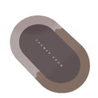 Non-Slip Oval Shower Mat | Thrascher