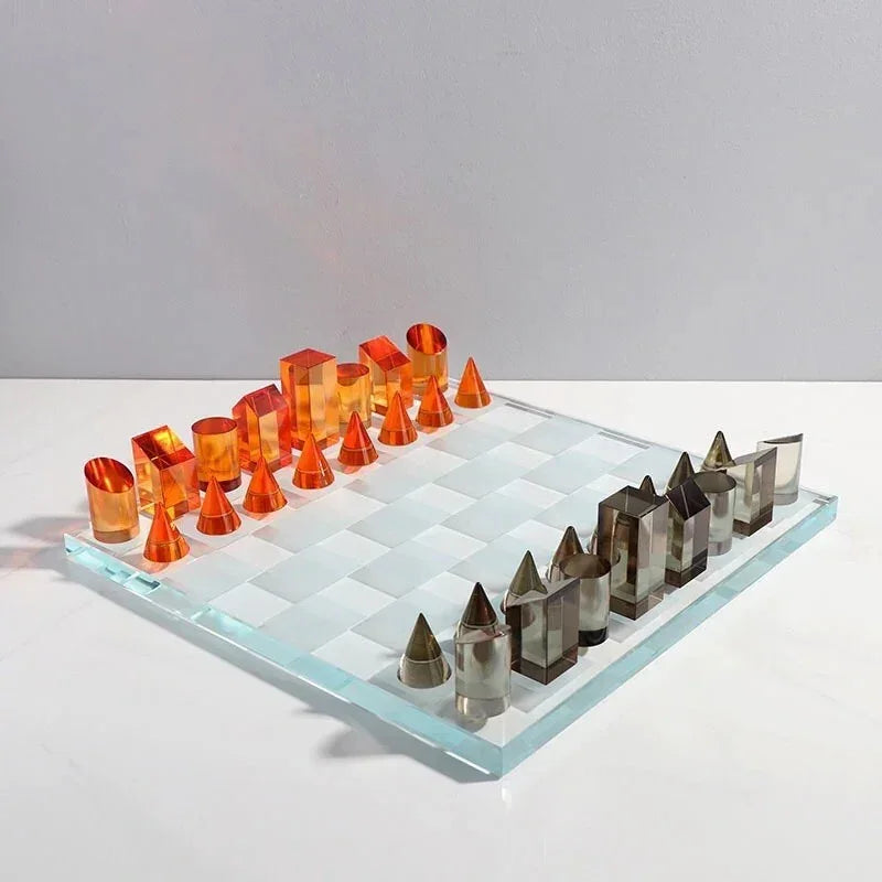 Norrella Crystal Chess Set