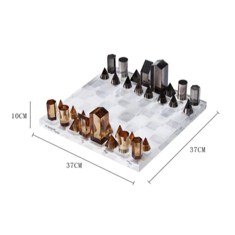 Norrella Crystal Chess Set