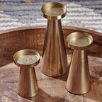 Norseno Brass Candle Holders