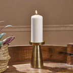 Norseno Brass Candle Holders