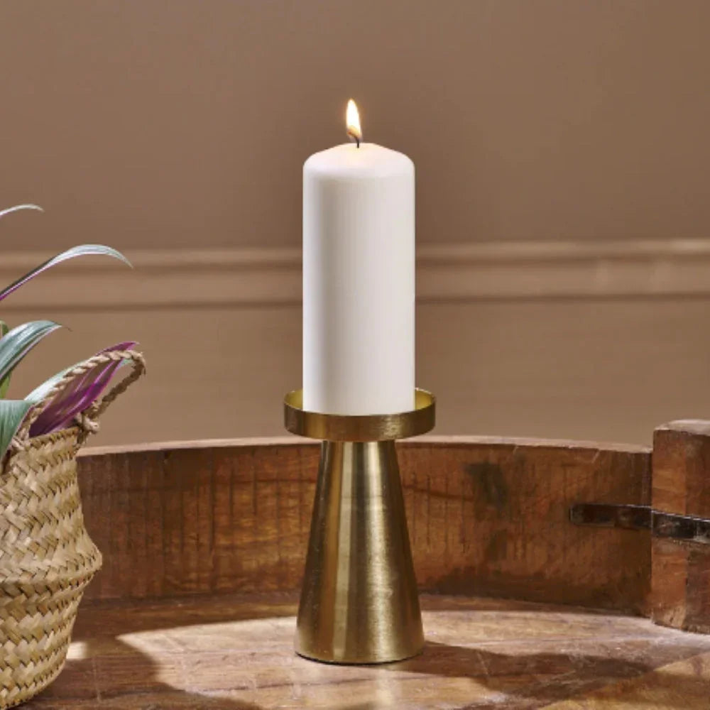 Norseno Brass Candle Holders