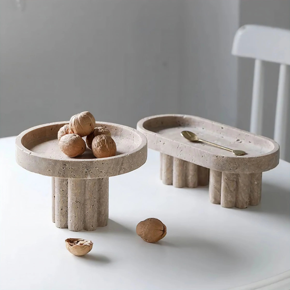 Oakglen Travertine Tray