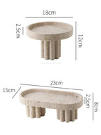 Oakglen Travertine Tray