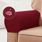 Stretch Spandex Armrest Covers for Chairs and Armchairs, Set of 2