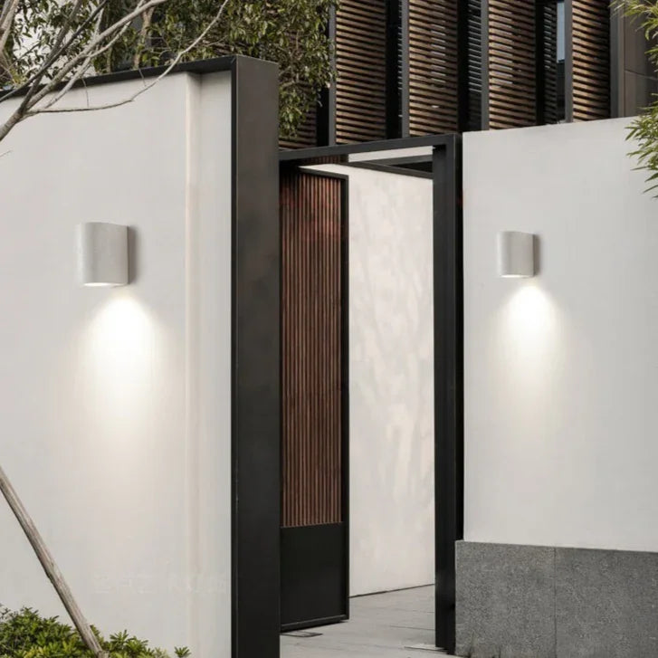 Olfia Cement Outdoor Wall Lamp