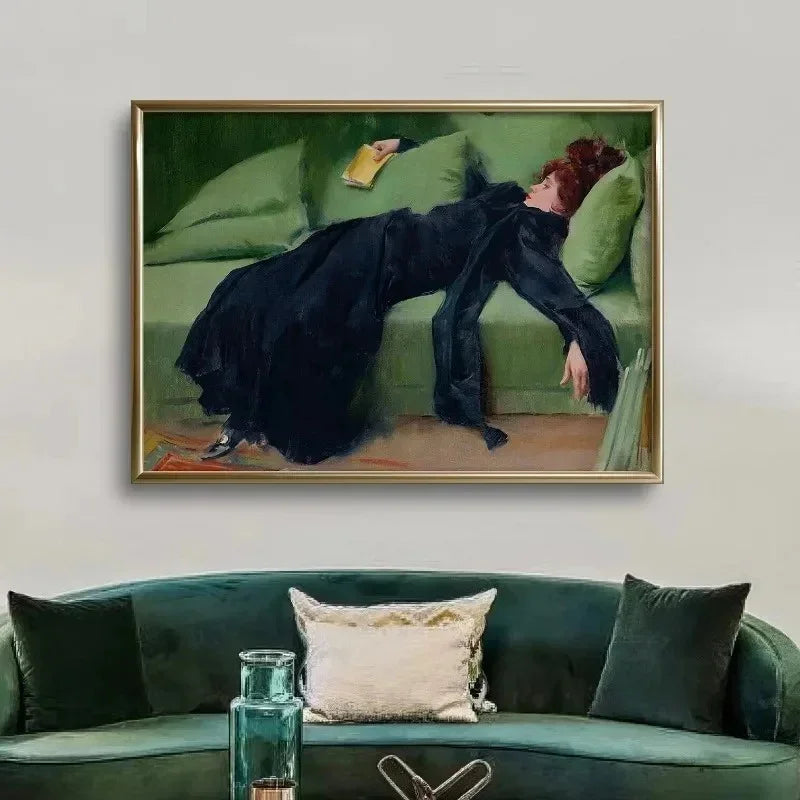 Olveno By Ramon Casas Wall Art