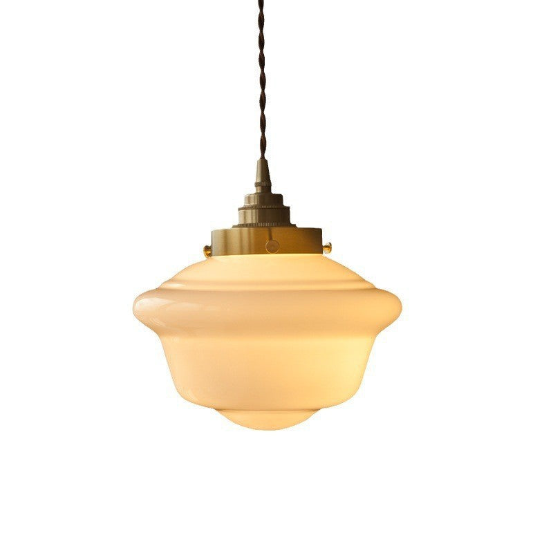 Opalines Glass LED Vintage Pendant Light | Thrascher