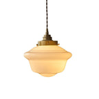 Opalines Glass LED Vintage Pendant Light | Thrascher