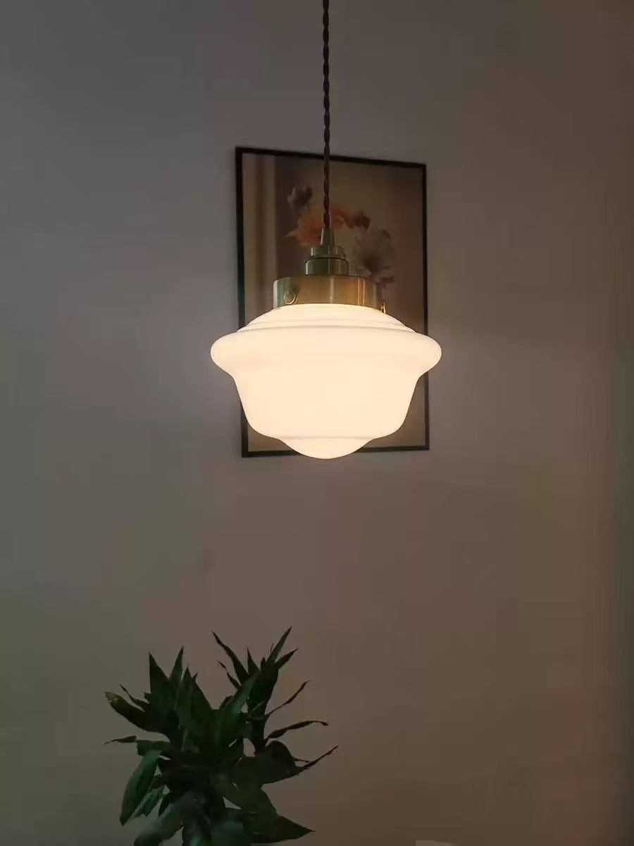 Opalines Glass LED Vintage Pendant Light | Thrascher