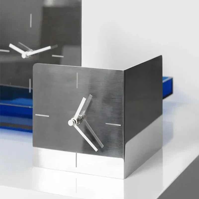 Oresa Steel Desk Clock