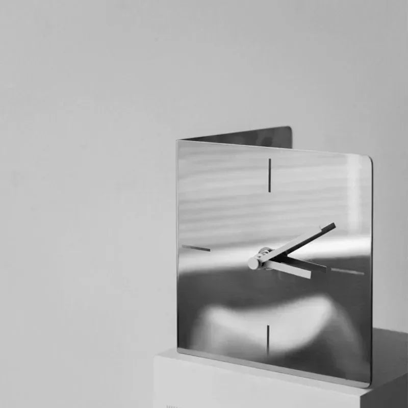 Oresa Steel Desk Clock