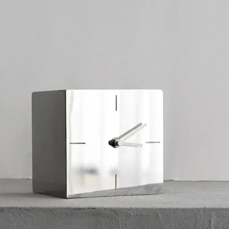 Oresa Steel Desk Clock