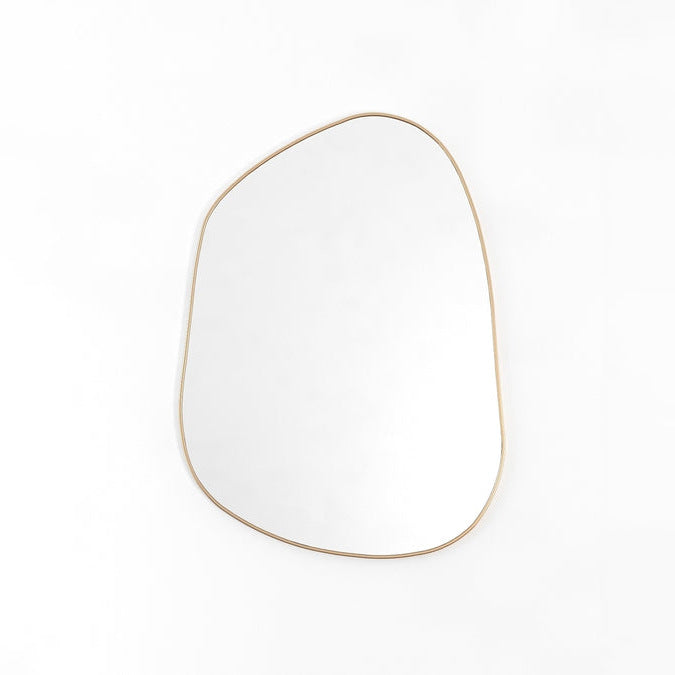 Organic Shaped Decorative Mirror | Thrascher