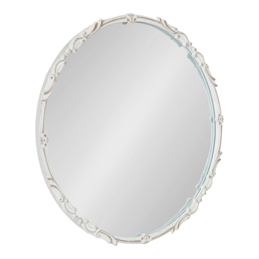 Ornate Decorative Oval Wall Mirror | Thrascher
