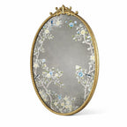 Ornate Floral Wall Mirror | Thrascher